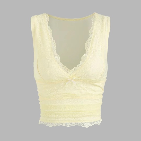 Cider Tops - NWT yellow tank